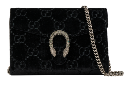 Dionysus WOC, &pound;795, Handbags, Black, Velvet, Front view